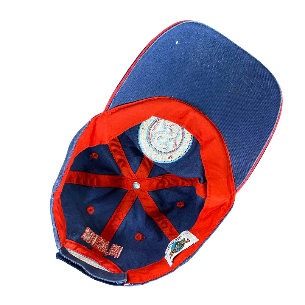 Spokane Indians　スポケーン・インディアンズ　6パネルキャップ　ベースボールキャップ　青　ブルー　　古着