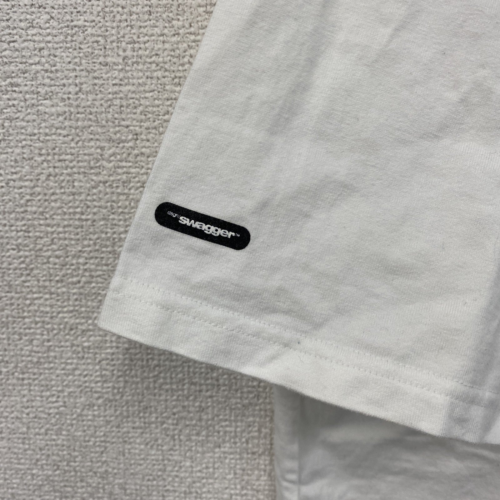 Swagger　半袖プリントTシャツ　白　ホワイト　XLサイズ　古着