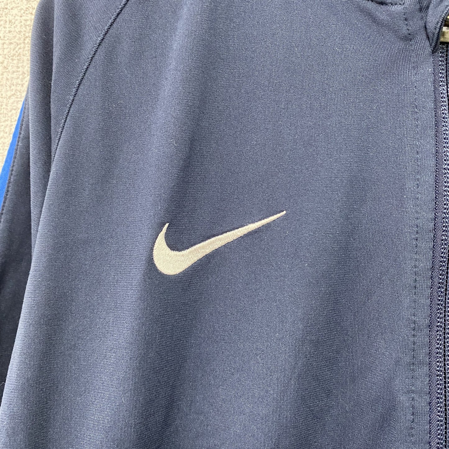 NIKE　ナイキ　トラックジャケット/ジャージ　DRI-FIT　紺　ネイビー　Mサイズ