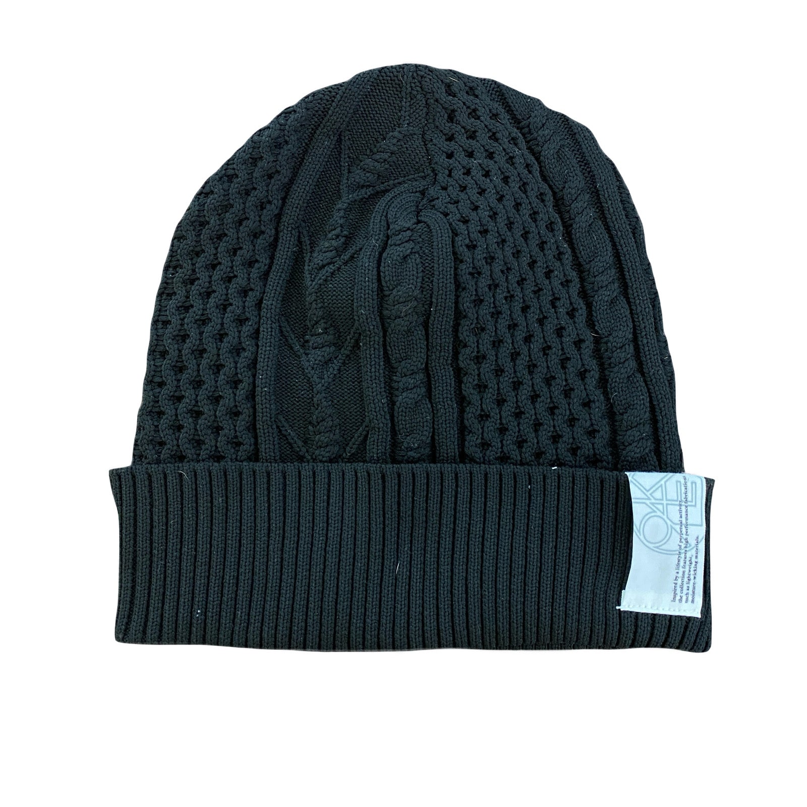 OAKLEY　オークリー　ビーニー/ニットキャップ　ニット帽　黒　ブラック　　古着