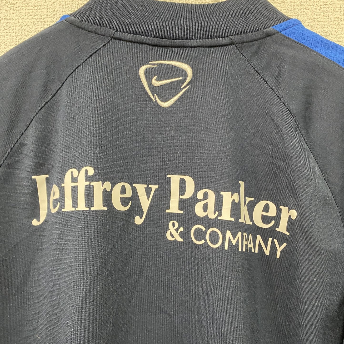 NIKE　ナイキ　トラックジャケット/ジャージ　DRI-FIT　紺　ネイビー　Mサイズ