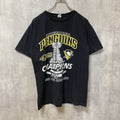 Keya USA　PITTSBURGH PENGUINS　半袖プリントTシャツ　アイスホッケー　レトロ　Mサイズ　古着