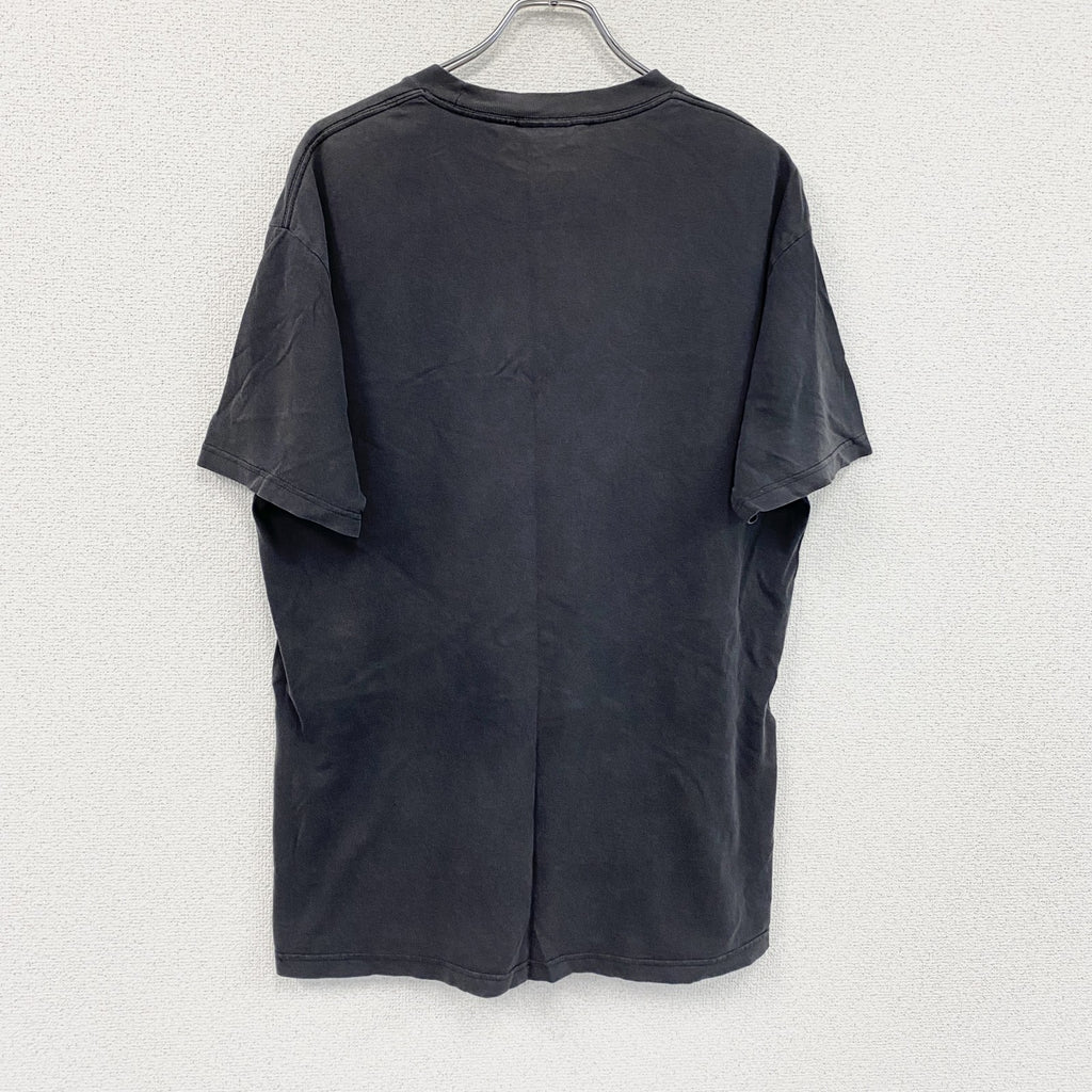 00s　X-LARGE　エクストララージ　半袖プリントTシャツ　黒　ブラック　Lサイズ　古着