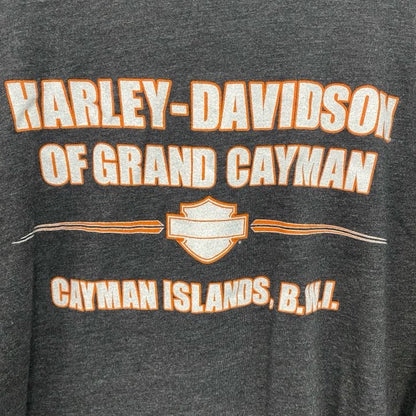 HARLEY DAVIDSON　ハーレーダビッドソン　半袖プリントTシャツ　黒　ブラック　XLサイズ