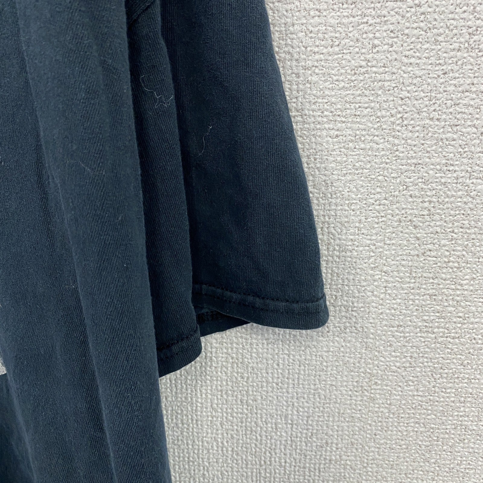 FREI WILD　フレイワイルド　半袖プリントTシャツ　バンドT　紺　ネイビー　XLサイズ　　古着