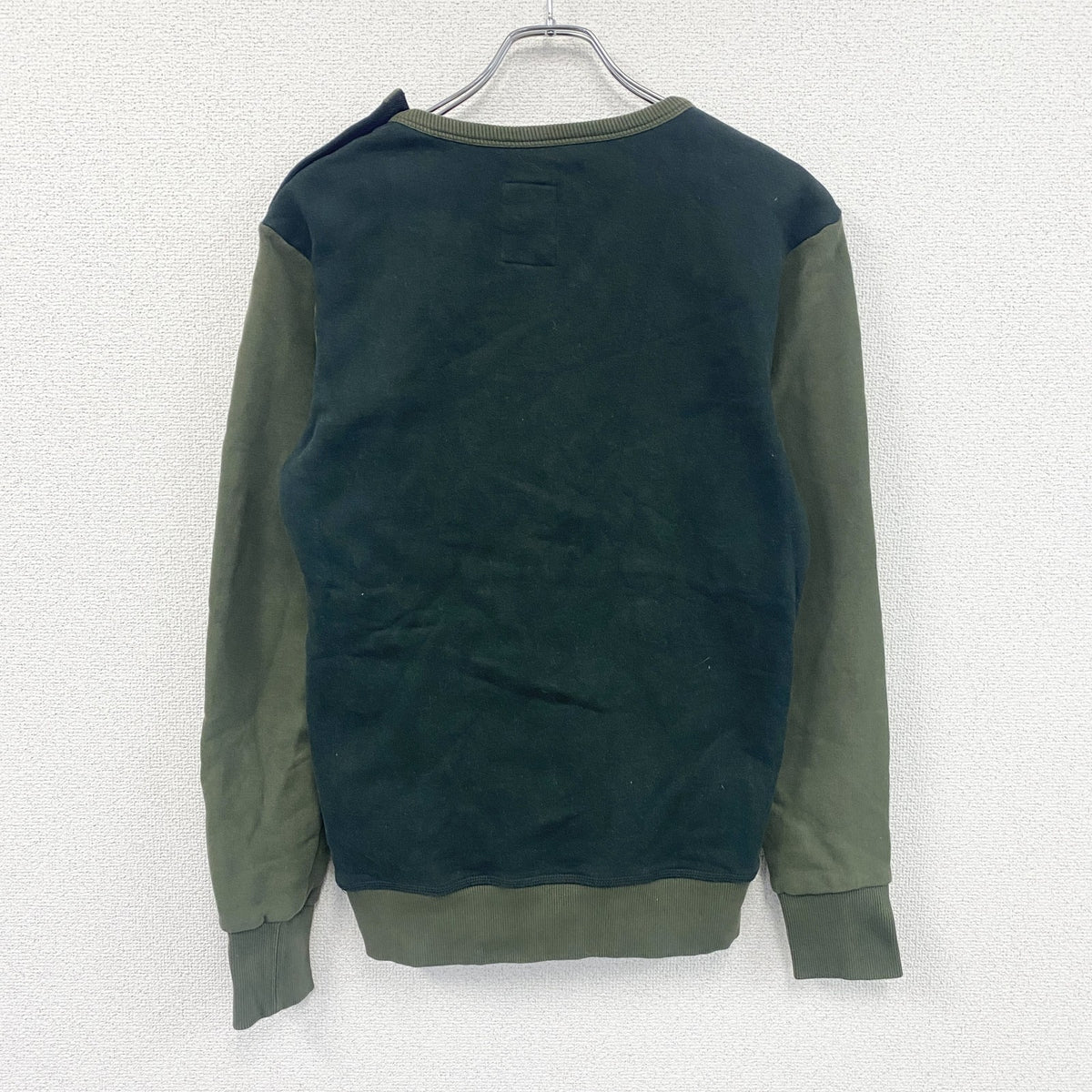 G-Star RAW　ジースターロゥ　スウェット/トレーナー　緑　グリーン　Sサイズ　古着