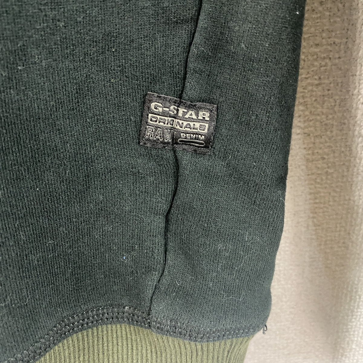 G-Star RAW　ジースターロゥ　スウェット/トレーナー　緑　グリーン　Sサイズ　古着