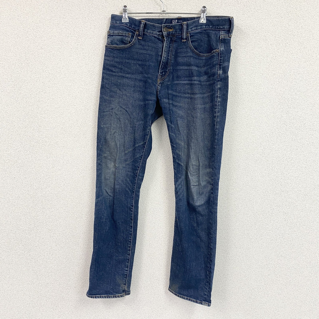 GAP　ギャップ　デニムパンツ/ジーンズ　ジップフライ　インディゴ　W31サイズ　古着