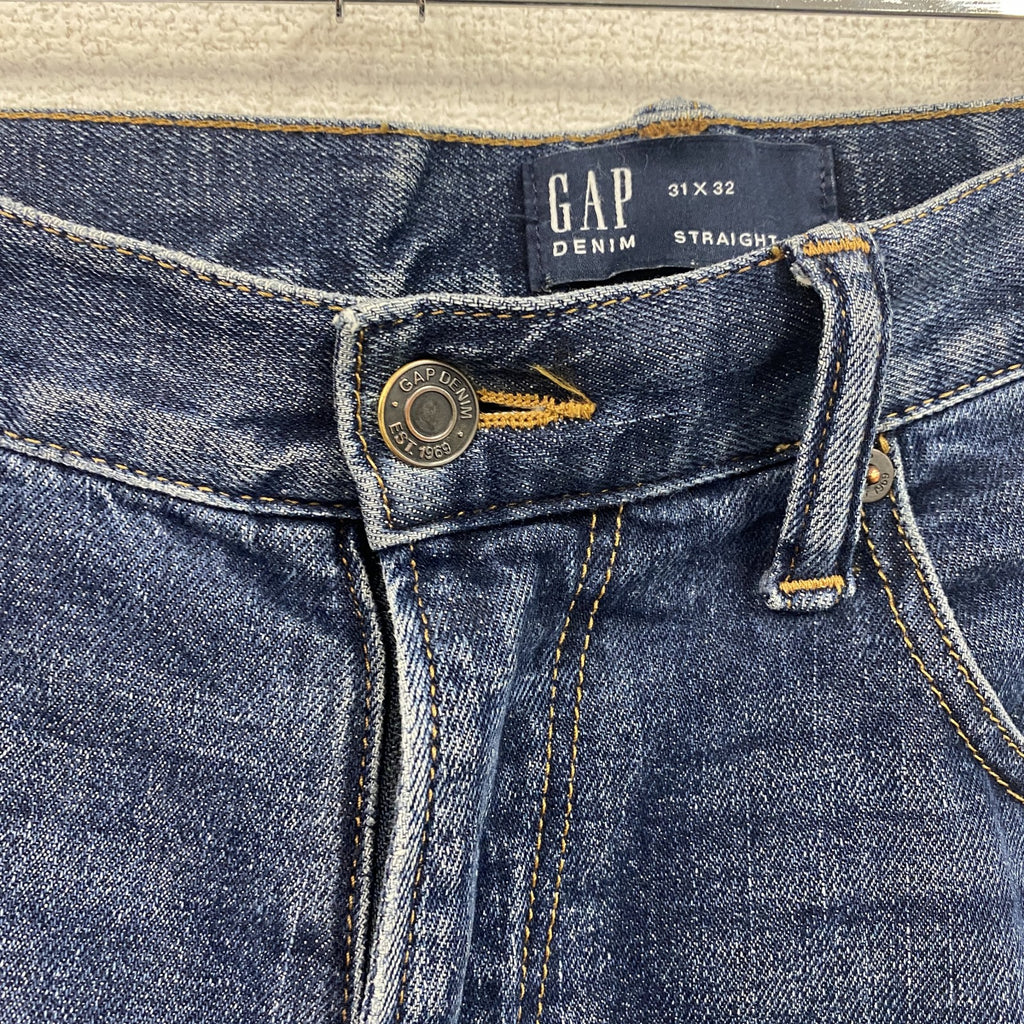GAP　ギャップ　デニムパンツ/ジーンズ　ジップフライ　インディゴ　W31サイズ　古着