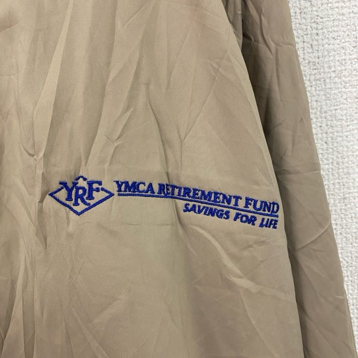 adidas　アディダス　プルオーバーナイロンジャケット　タグ付き　ベージュ　2XLサイズ