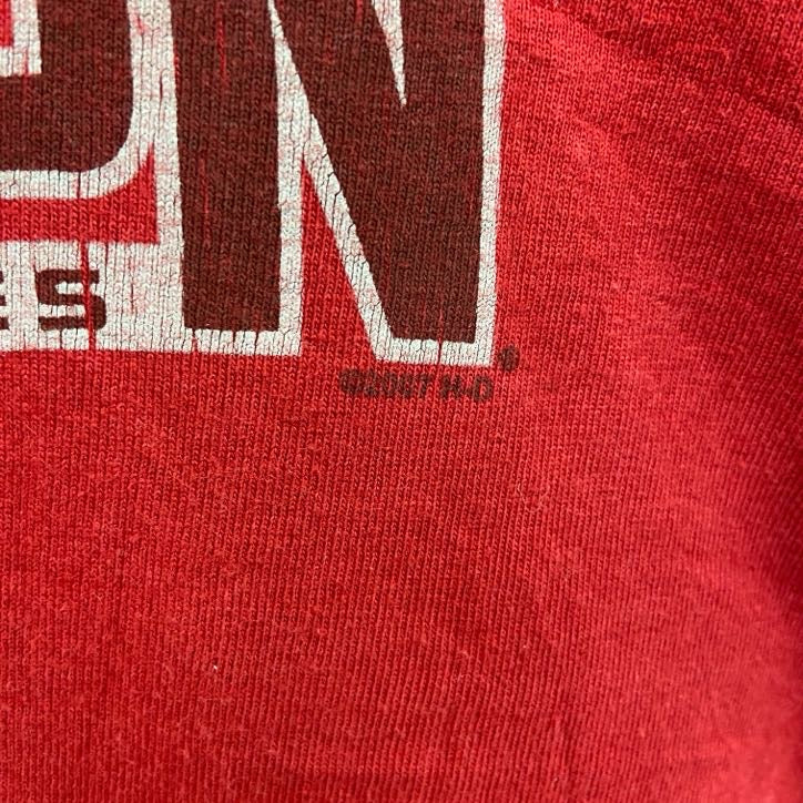 古着 used　00s　HARLEY DAVIDSON　ハーレーダビッドソン　半袖両面プリントTシャツ　赤　レッド　Lサイズ
