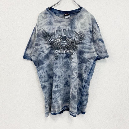 00s　HARLEY DAVIDSON　ハーレーダビッドソン　半袖プリントTシャツ　タイダイ　XLサイズ