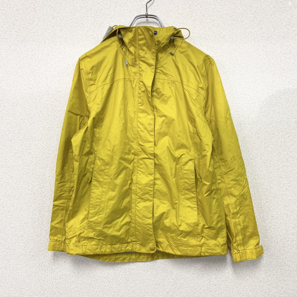 L.L.Bean　エルエルビーン　マウンテンパーカー　リップストップ　黄色　イエロー　Mサイズ　古着