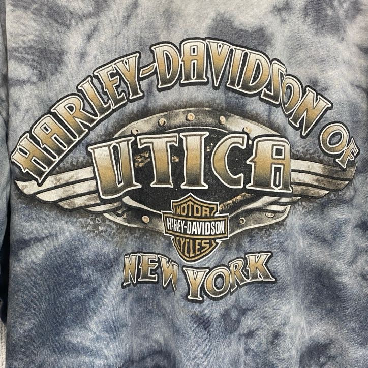 00s　HARLEY DAVIDSON　ハーレーダビッドソン　半袖プリントTシャツ　タイダイ　XLサイズ