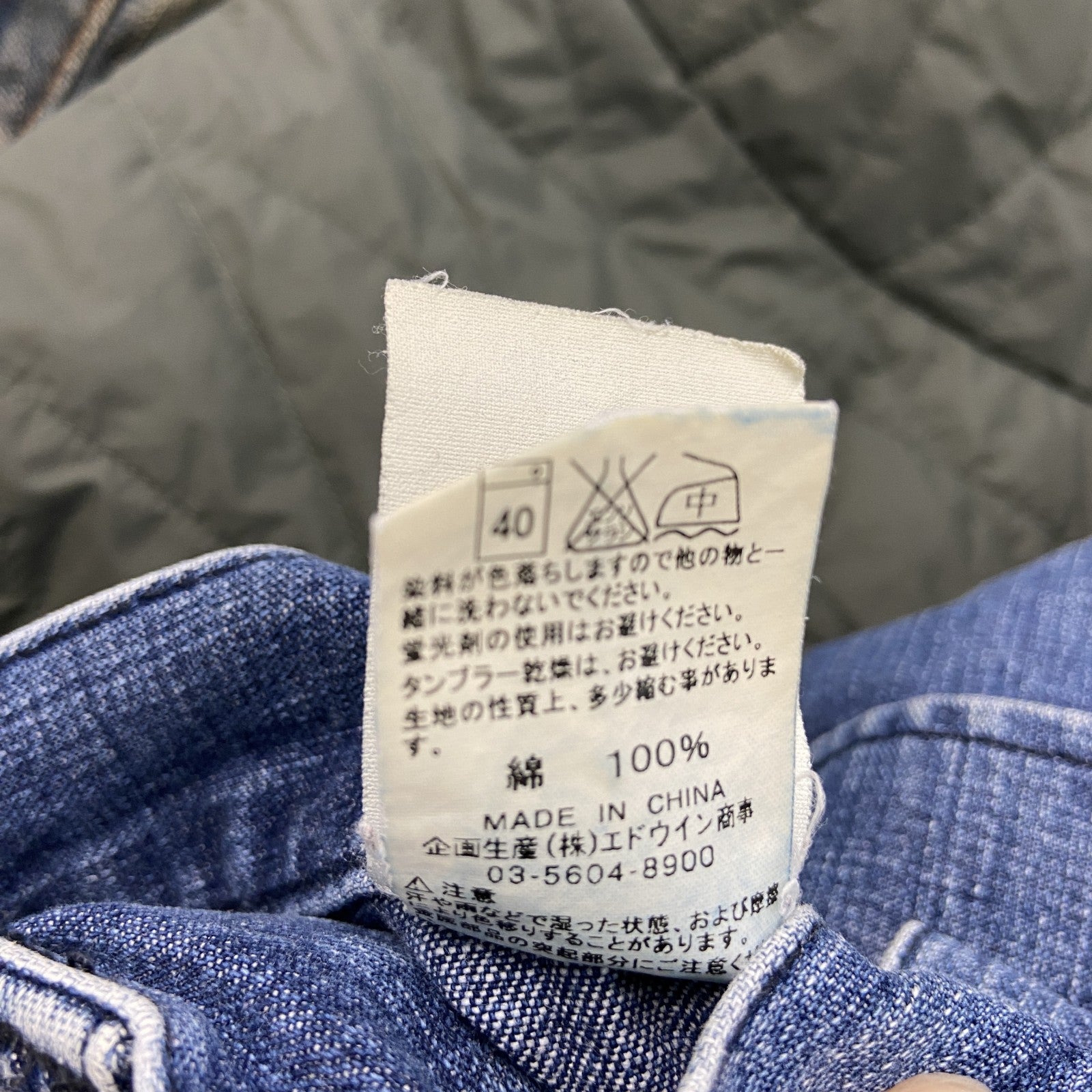 ALPHA INDUSTRIES　ハーフデニムペインターパンツ　カーゴパンツ　ミリタリー　ジップフライ　インディゴ　Mサイズ　古着