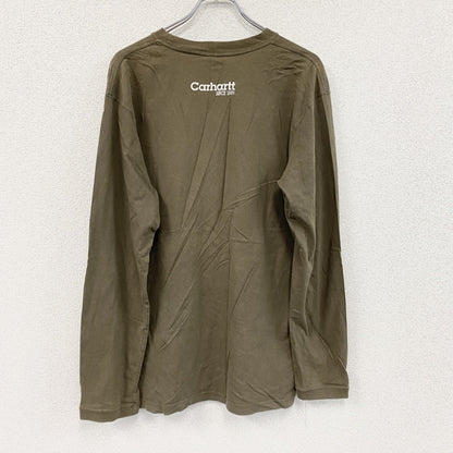 Carhartt　カーハート　長袖Tシャツ/ロンT　茶色　ブラウン　XLサイズ