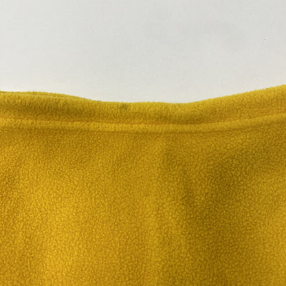 ～00s　adidas　アディダス　ネックウォーマー　パフォーマンスロゴ　ヴィンテージ　黄色　イエロー