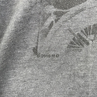 HARLEY DAVIDSON　ハーレーダビッドソン　半袖プリントTシャツ　灰　グレー　XLサイズ