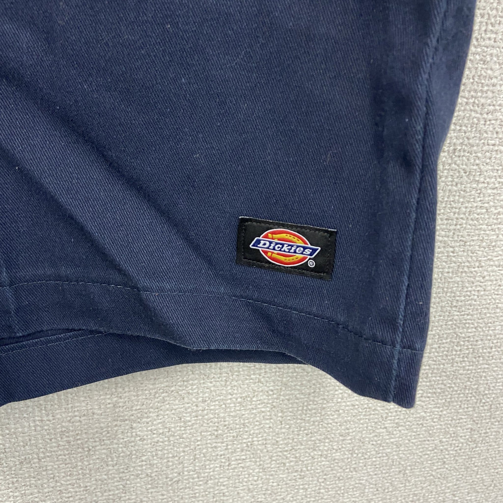 Dickies　ディッキーズ　ハーフパンツ　ワークパンツ　ワンポイント　紺　ネイビー　古着