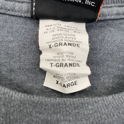 HARLEY DAVIDSON　ハーレーダビッドソン　半袖プリントTシャツ　灰　グレー　XLサイズ