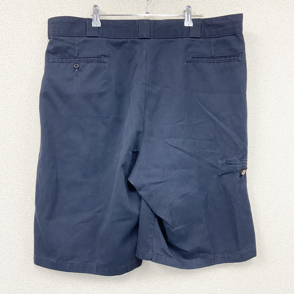 Dickies　ディッキーズ　ハーフパンツ　ワークパンツ　ワンポイント　紺　ネイビー　古着