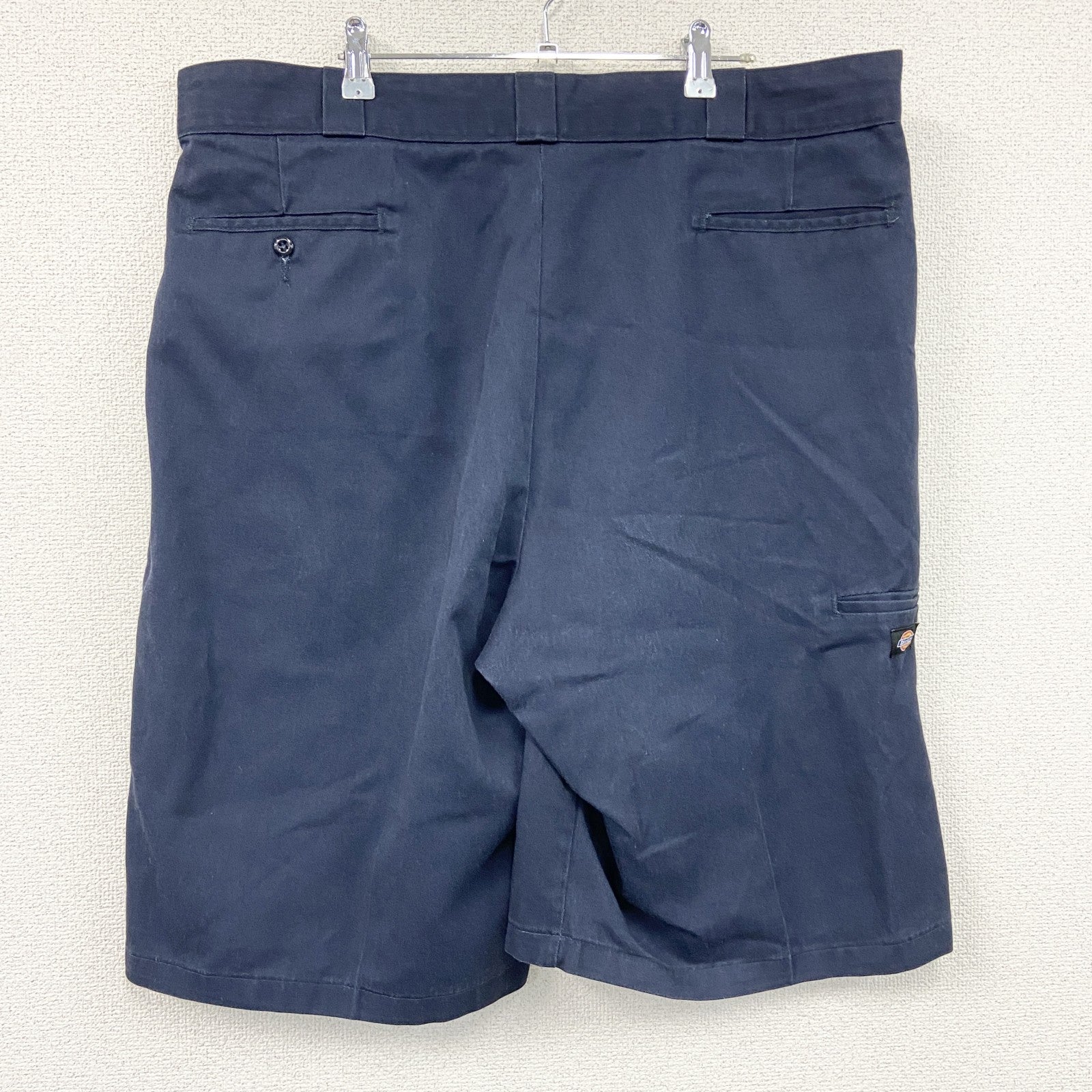 Dickies　ディッキーズ　ハーフパンツ　ワークパンツ　ワンポイント　紺　ネイビー　古着