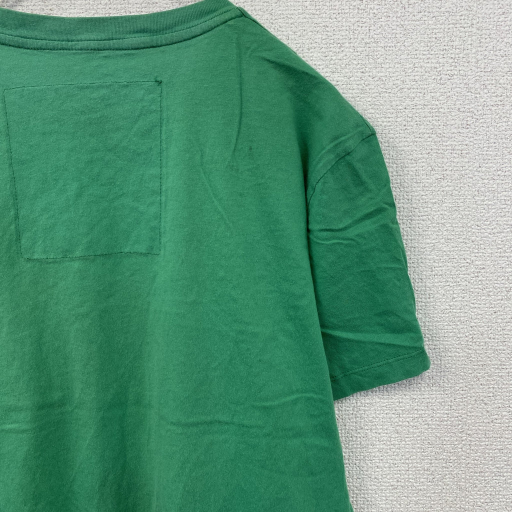TOM and JERRY XDYE　トムとジェリー　半袖プリントTシャツ　緑　グリーン　Mサイズ　古着