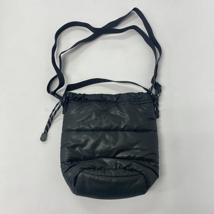 L.L.Bean　エルエルビーン　キルティング巾着バッグ　ショルダーバッグ　黒　ブラック