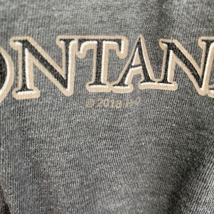 HARLEY DAVIDSON　ハーレーダビッドソン　半袖プリントTシャツ　灰　グレー　XLサイズ