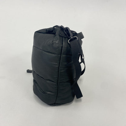 L.L.Bean　エルエルビーン　キルティング巾着バッグ　ショルダーバッグ　黒　ブラック