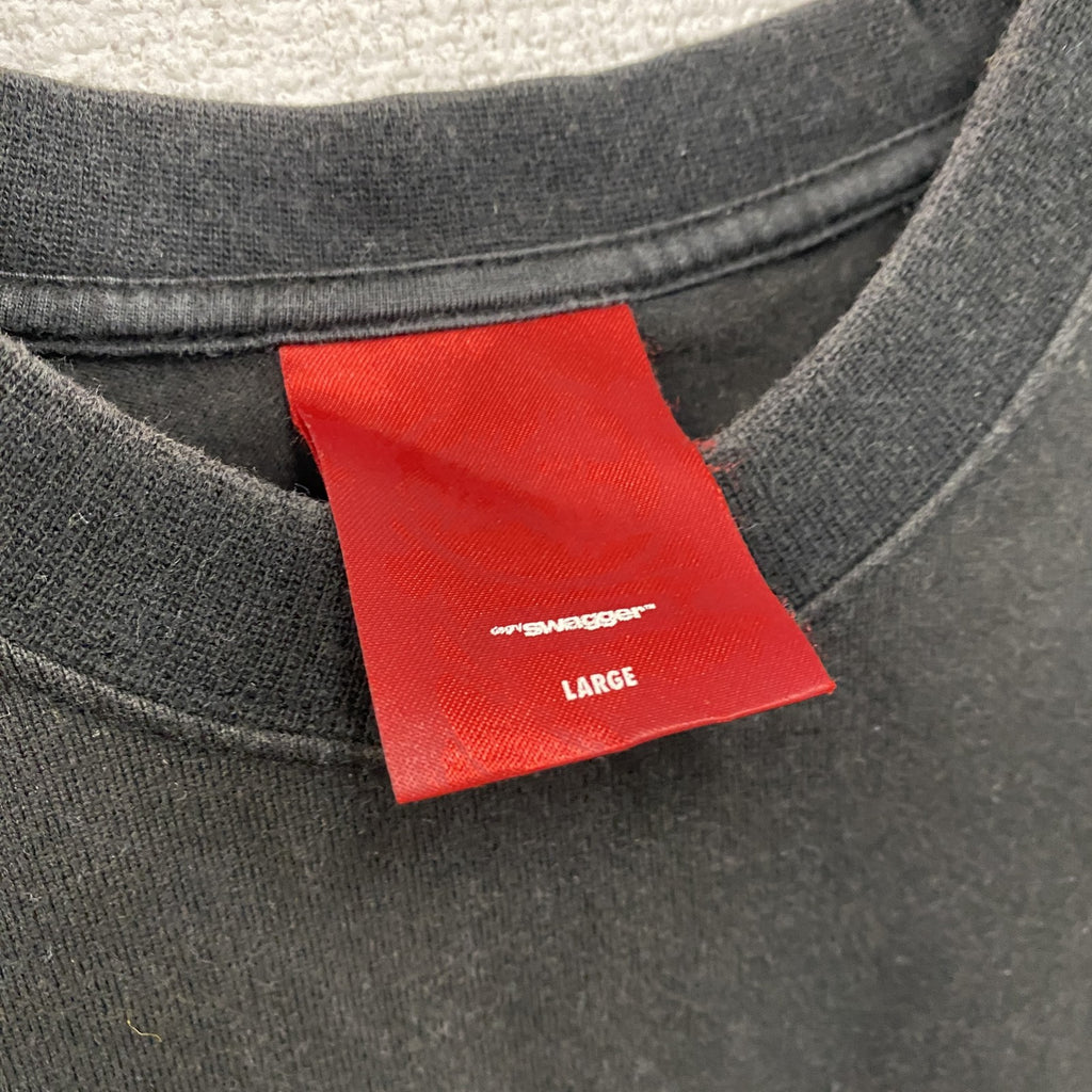 Swagger　スワッガー　半袖プリントTシャツ　黒　ブラック　Lサイズ　古着
