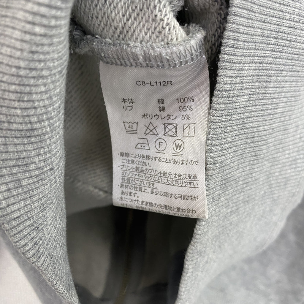 champion　チャンピオン　フルジップスウェットパーカー/フーディー　灰色　グレー　XLサイズ　古着