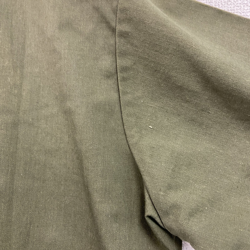 00s　 U.S.ARMY　米軍　半袖ミリタリーシャツ　ユーティリティシャツ　15 1/2　ヴィンテージ　カーキ　古着