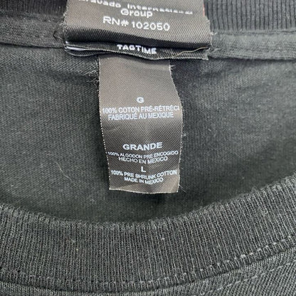 HARLEY DAVIDSON　ハーレーダビッドソン　半袖プリントTシャツ　黒　ブラック　Lサイズ