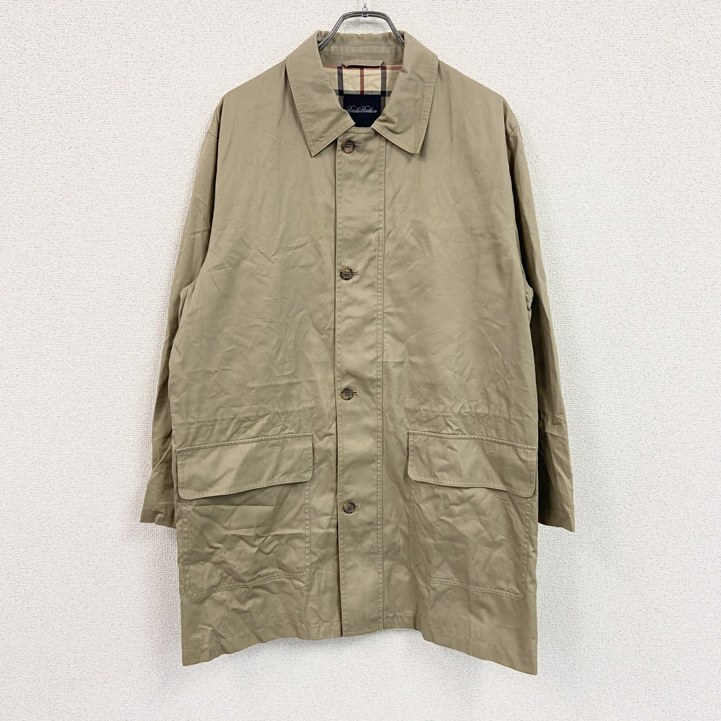 Brooks Brothers　ブルックスブラザーズ　ステンカラーコート　ベージュ　Mサイズ　古着