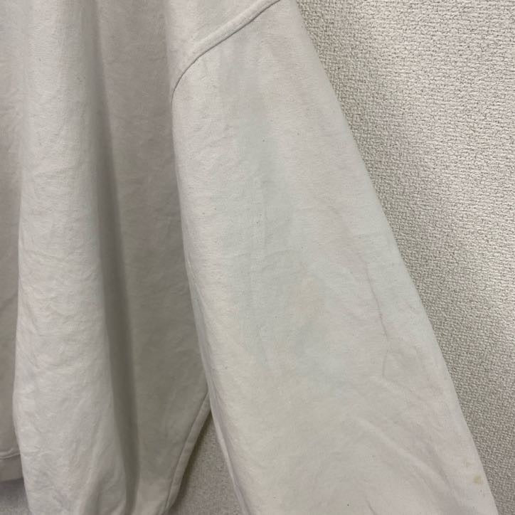 00s　NIKE　ナイキ　スウェット/トレーナー　スウッシュ　ヴィンテージ　白　ホワイト　XXLサイズ　古着