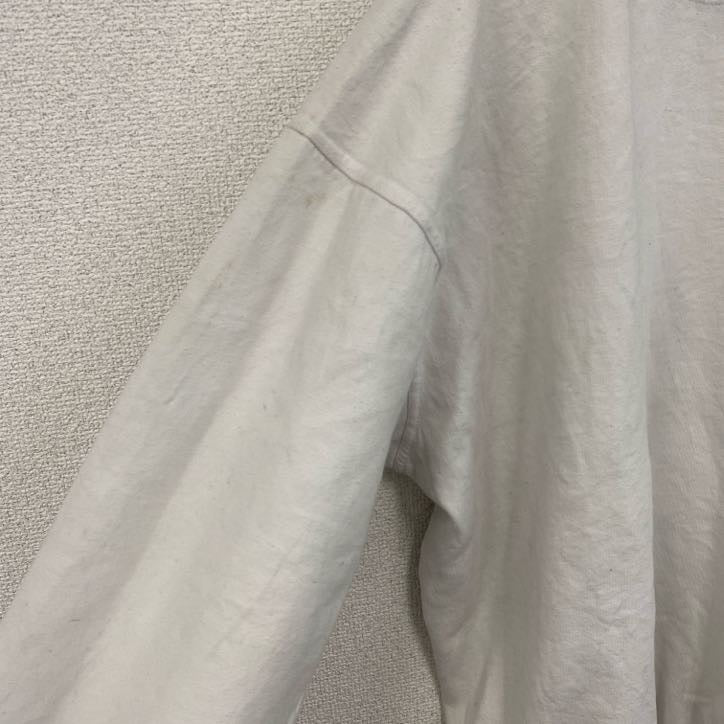 00s　NIKE　ナイキ　スウェット/トレーナー　スウッシュ　ヴィンテージ　白　ホワイト　XXLサイズ　古着