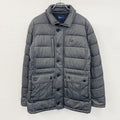FRED PERRY　フレッドペリー　ダウンジャケット　ダークグレー　XLサイズ　古着