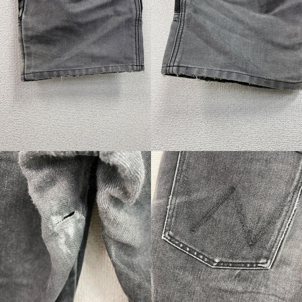 ～00s　WRANGLER　ラングラー　ブラックデニムパンツ/ジーンズ　ヴィンテージ　黒　W31サイズ　古着