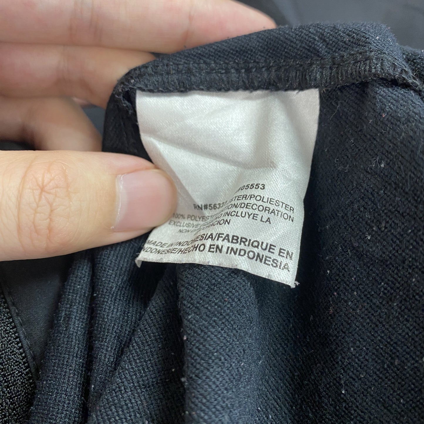 NIKE　ナイキ　DRI‐FIT　半袖　ハーフジップナイロンジャケット　スウッシュロゴ　黒　ブラック　XLサイズ