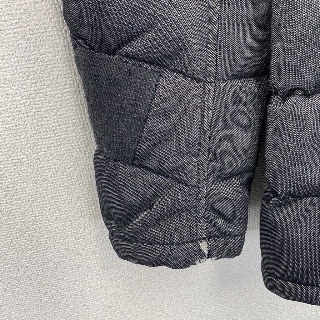 FRED PERRY　フレッドペリー　ダウンジャケット　ダークグレー　XLサイズ　古着