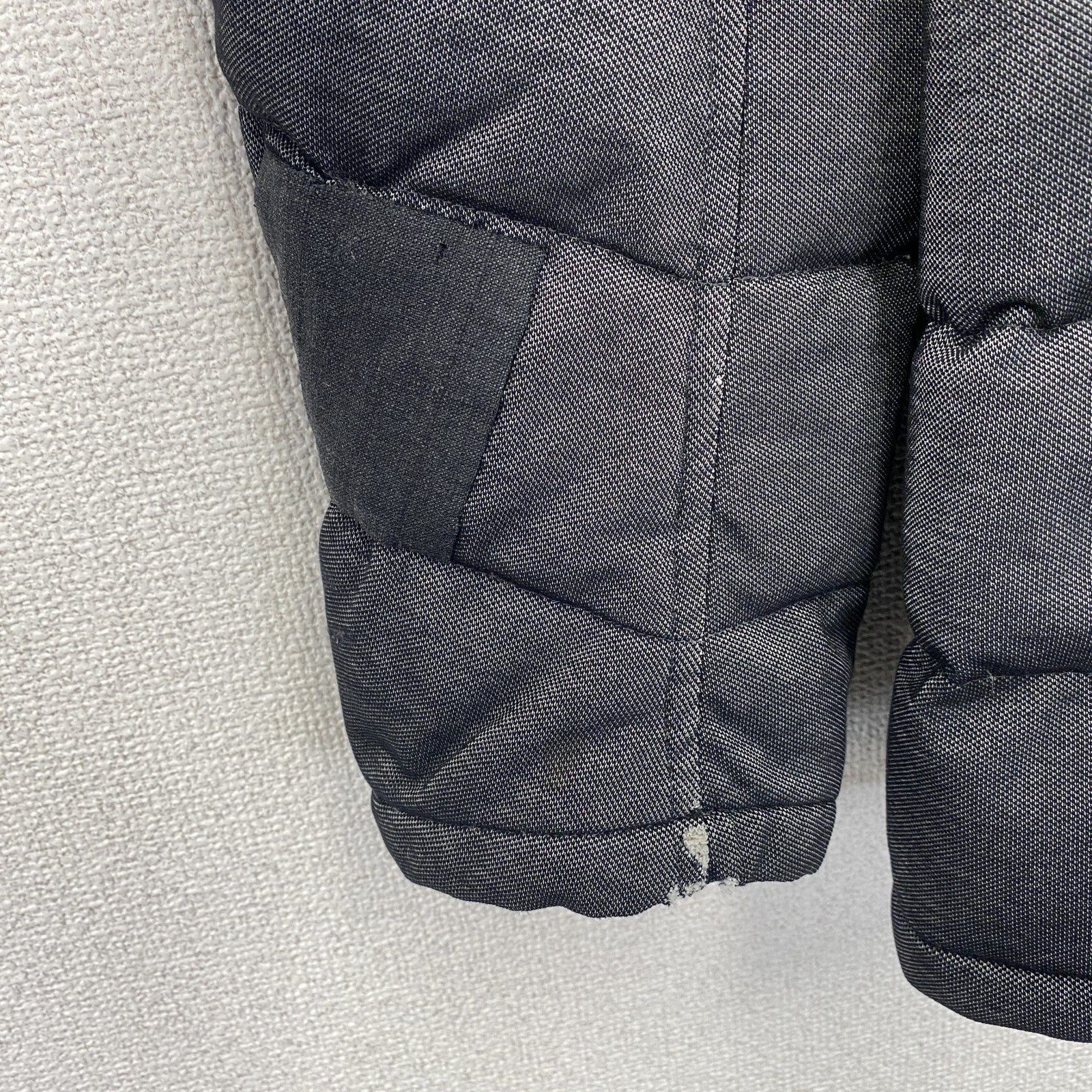 FRED PERRY　フレッドペリー　ダウンジャケット　ダークグレー　XLサイズ　古着
