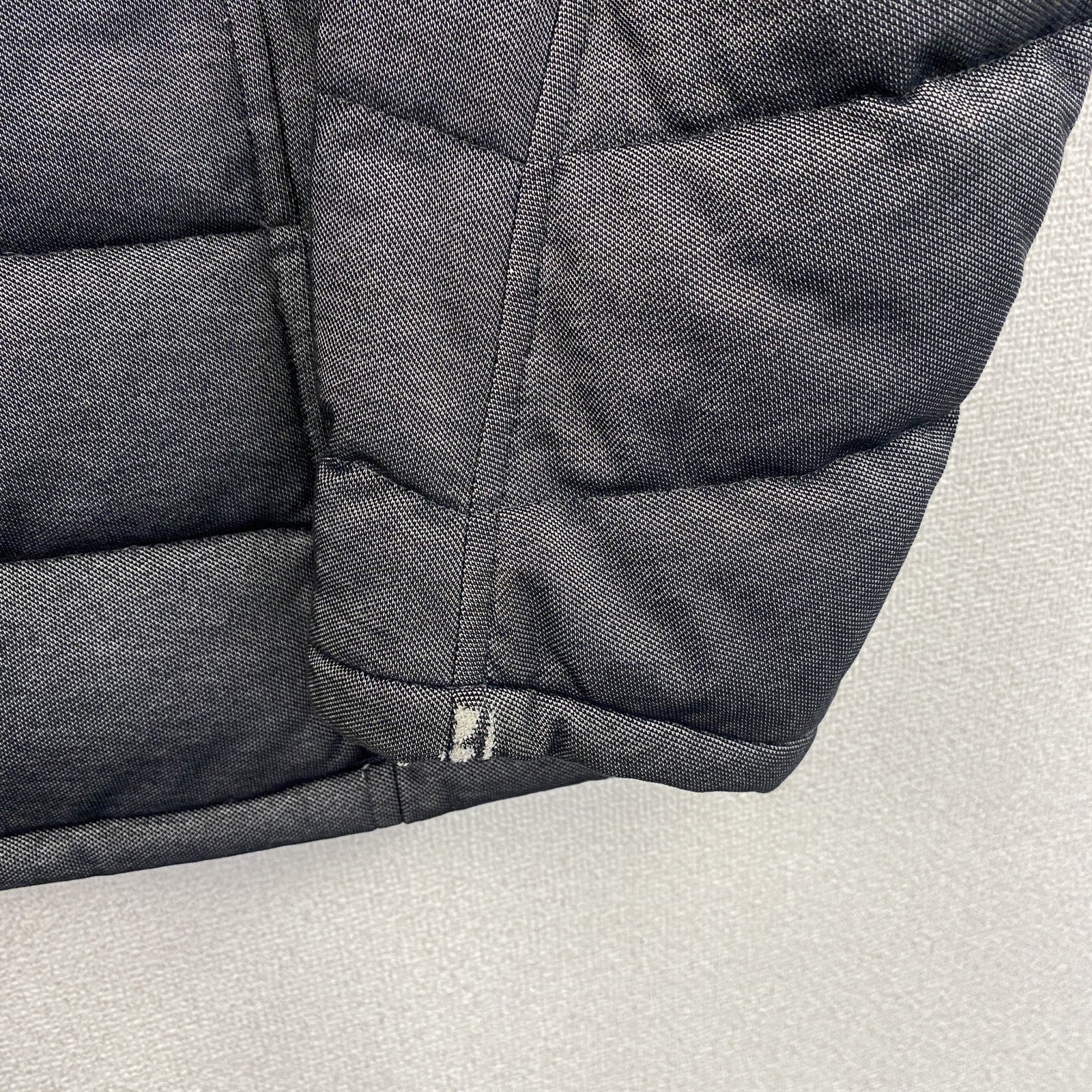 FRED PERRY　フレッドペリー　ダウンジャケット　ダークグレー　XLサイズ　古着