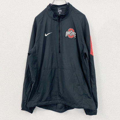 NIKE　ナイキ　フルジップナイロンジャケット　黒　ブラック　Mサイズ