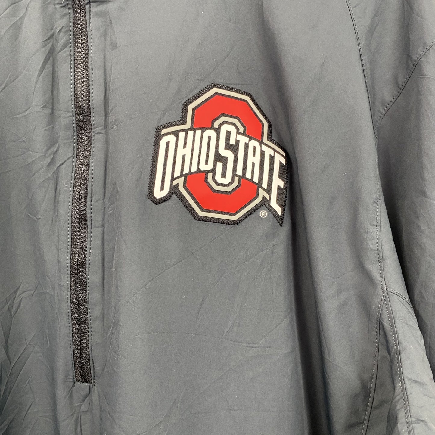 NIKE　ナイキ　フルジップナイロンジャケット　黒　ブラック　Mサイズ