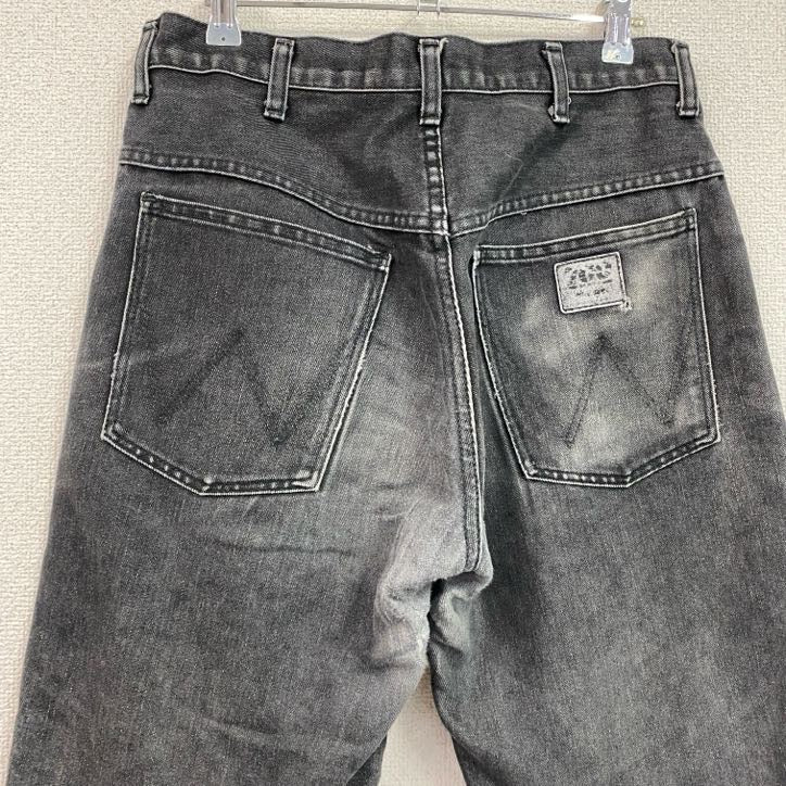 ～00s　WRANGLER　ラングラー　ブラックデニムパンツ/ジーンズ　ヴィンテージ　黒　W31サイズ　古着