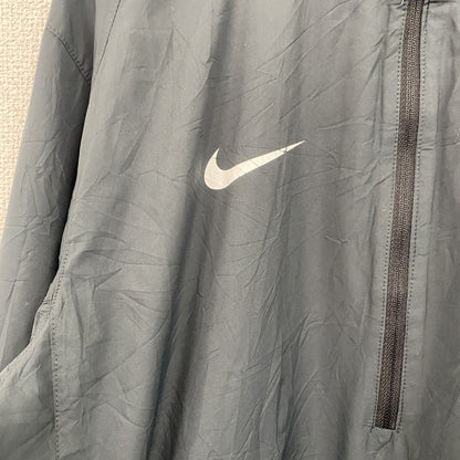 NIKE　ナイキ　フルジップナイロンジャケット　黒　ブラック　Mサイズ