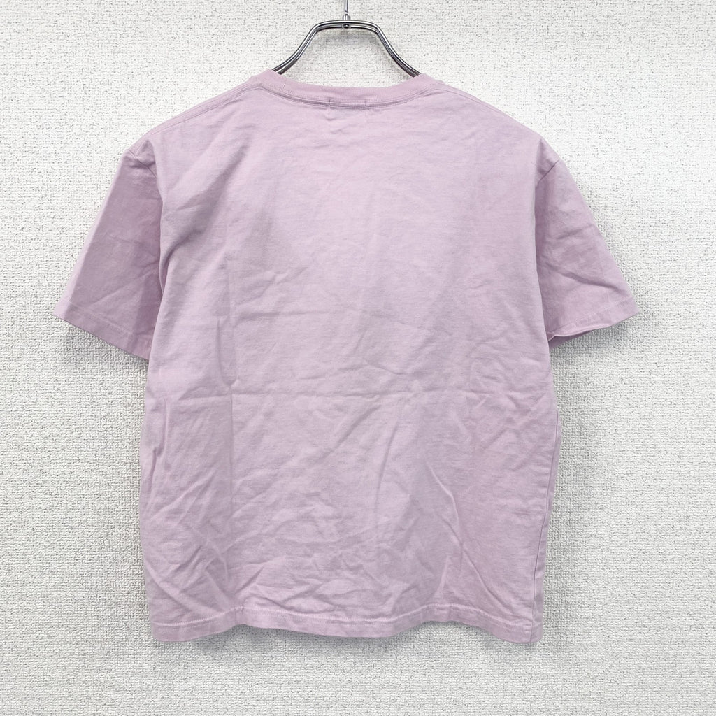 MACKINTOSH PHILOSOPHY　マッキントッシュフィロソフィー　半袖Tシャツ　刺繍ロゴ　ピンク　38サイズ　古着