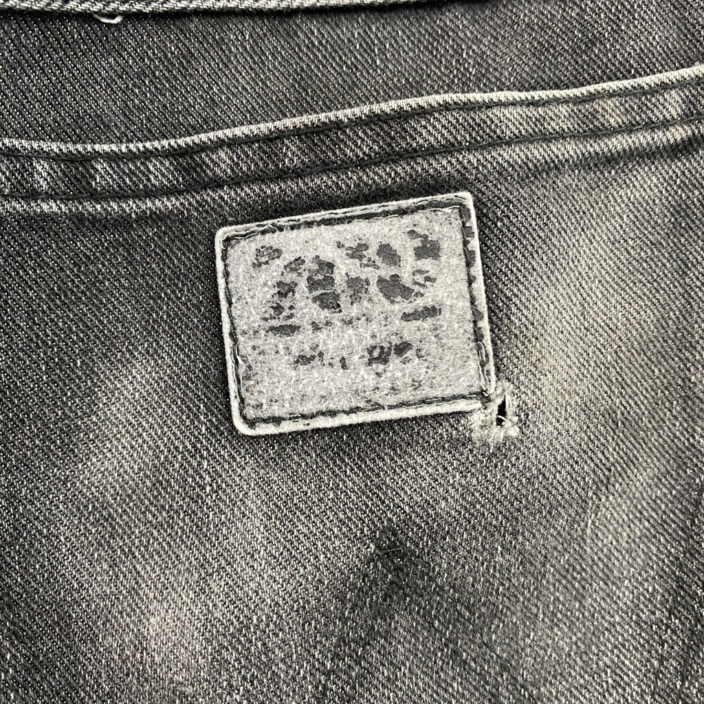 ～00s　WRANGLER　ラングラー　ブラックデニムパンツ/ジーンズ　ヴィンテージ　黒　W31サイズ　古着