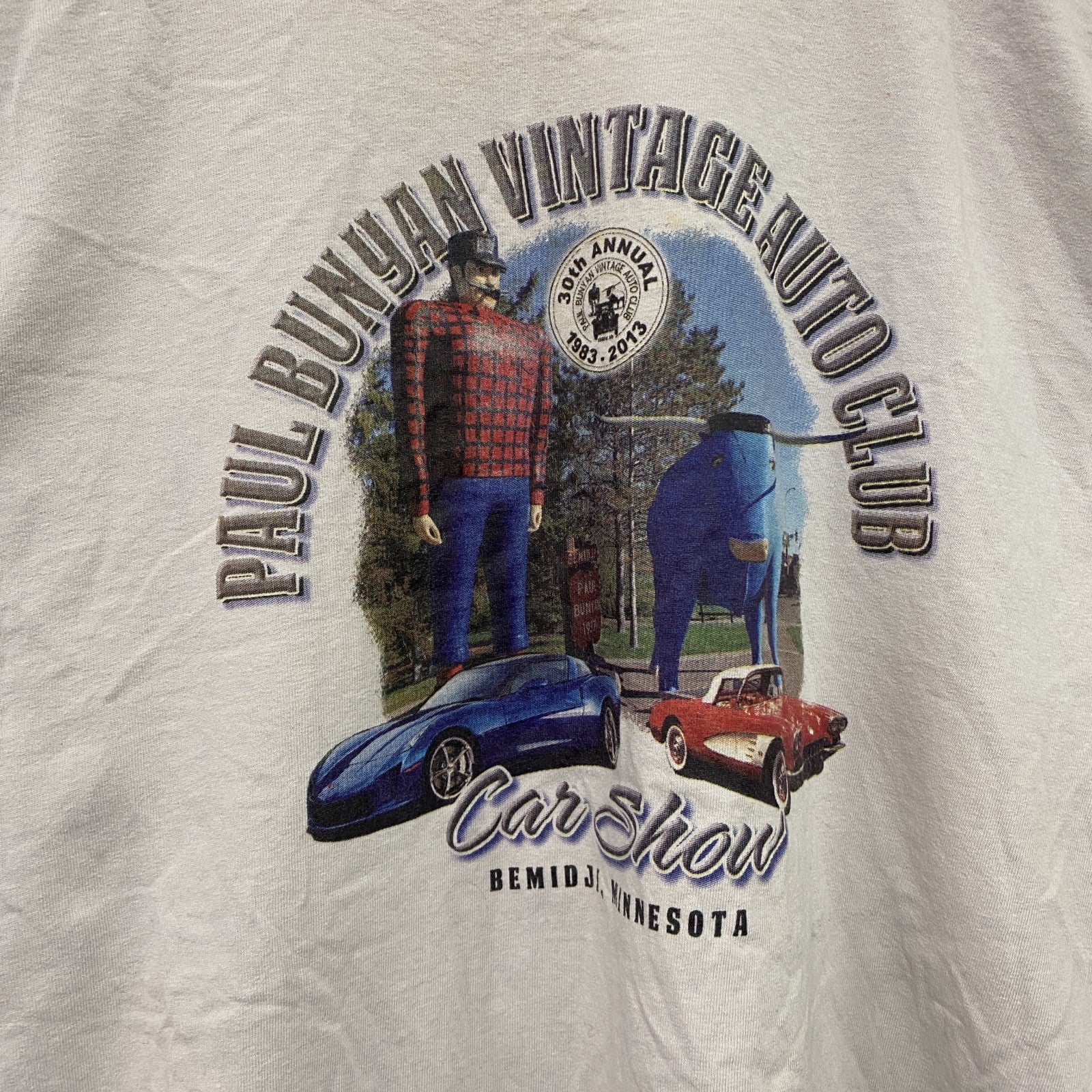 GILDAN　ギルダン　半袖プリントTシャツ　白　ホワイト　2XLサイズ　古着